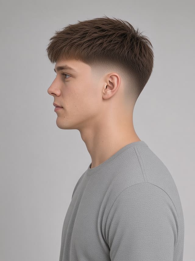 True side-profile preview on the sample card